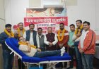 नानाजी की पुण्यतिथि पर वैश्य युवाओं ने किया 21 यूनिट रक्तदान