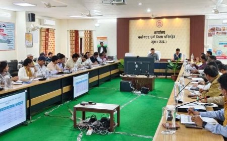 राजस्व मामलों में लापरवाही बर्दाश्त नहीं  कोर्ट टाइमिंग, वसूली और अवैध उत्खनन पर कलेक्टर सख्त