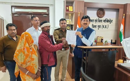 बंधक श्रमिक परिवार के 6 सदस्य मुक्त, 30-30 हजार की आर्थिक सहायता