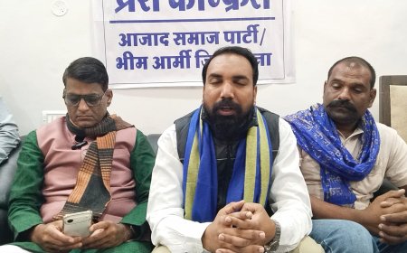 आजाद समाज पार्टी ने विधायक पन्नालाल शाक्य को दिया पार्टी में शामिल होने का न्योता ,  दामोदर यादव बोले— भाजपा छोड़ें, हम देंगे सम्मान और पद