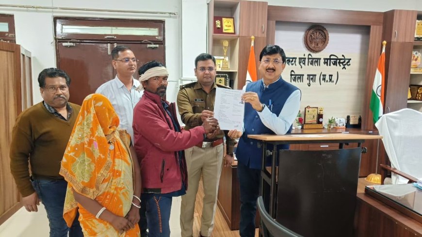 बंधक श्रमिक परिवार के 6 सदस्य मुक्त, 30-30 हजार की आर्थिक सहायता