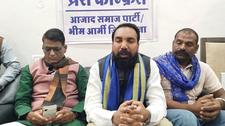 आजाद समाज पार्टी ने विधायक पन्नालाल शाक्य को दिया पार्टी में शामिल होने का न्योता ,  दामोदर यादव बोले— भाजपा छोड़ें, हम देंगे सम्मान और पद