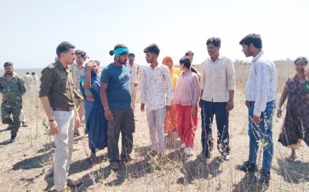 सोजना में अतिक्रमण हटाने के दौरान विवाद, जेसीबी के सामने लेटी महिलाएं