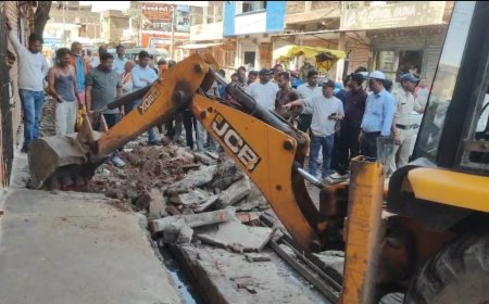 गुना में प्रशासन की ताबड़तोड़ कार्रवाई