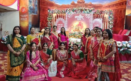 अग्रवाल परिवार द्वारा भव्य गणगौर महोत्सव का आयोजन