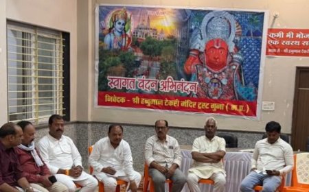 2 अप्रैल को श्री हनुमान टेकरी धाम पर विशाल मेला, तैयारियाँ अंतिम चरण में