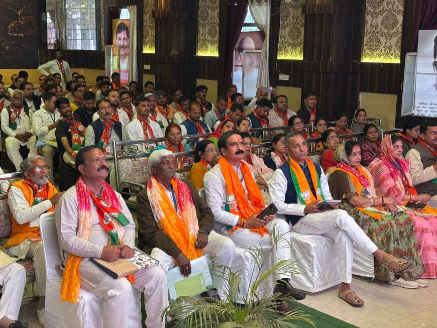 प्रशिक्षण कार्यकर्ताओं के वैचारिक, संगठनात्मक और व्यवहारिक विकास का प्रभावी माध्यम-राजेन्द्र सिंह