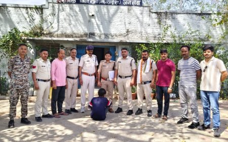 जमीनी विवाद में हत्या करने वाला आरोपी चंद घंटों में पुलिस की गिरफ्त में