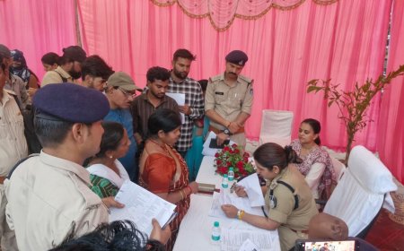 पुलिस थानों में नहीं, अब शिविरों में हो रहा समाधान