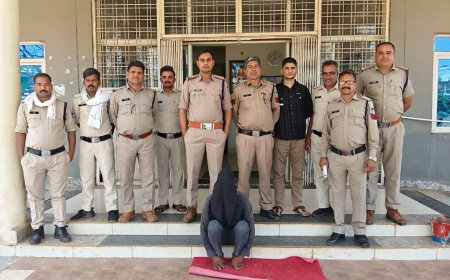 विवाहिता से दुष्कर्म का आरोपी 12 घंटे में गिरफ्तार