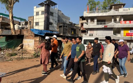 गुनिया नदी को बचाने निकली जागरूकता की लहर: कलेक्टर किशोर कुमार कन्याल के साथ शहर ने लिया स्वच्छता का संकल्प