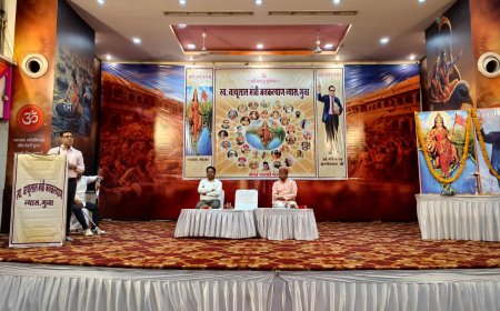 डॉ. अंबेडकर जयंती पर गुना में व्याख्यानमाला: “विचारों को जीवन में उतारें, तभी सच्ची श्रद्धांजलि” — डॉ. अजय खेमरिया