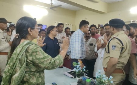 नानाखेड़ी मंडी में भुगतान को लेकर हंगामा