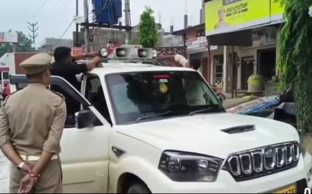 ललितपुर में ट्रैफिक पुलिस का सख्त अभियान: मॉडिफाइड साइलेंसर और प्रेशर हॉर्न पर कार्रवाई