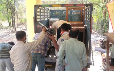 जल संसाधन विभाग पर चला न्यायालय का डंडा !  दफ्तर से कुर्सी-टेबल और कंप्यूटर जब्त, दो बार जारी हुए थे वारंट