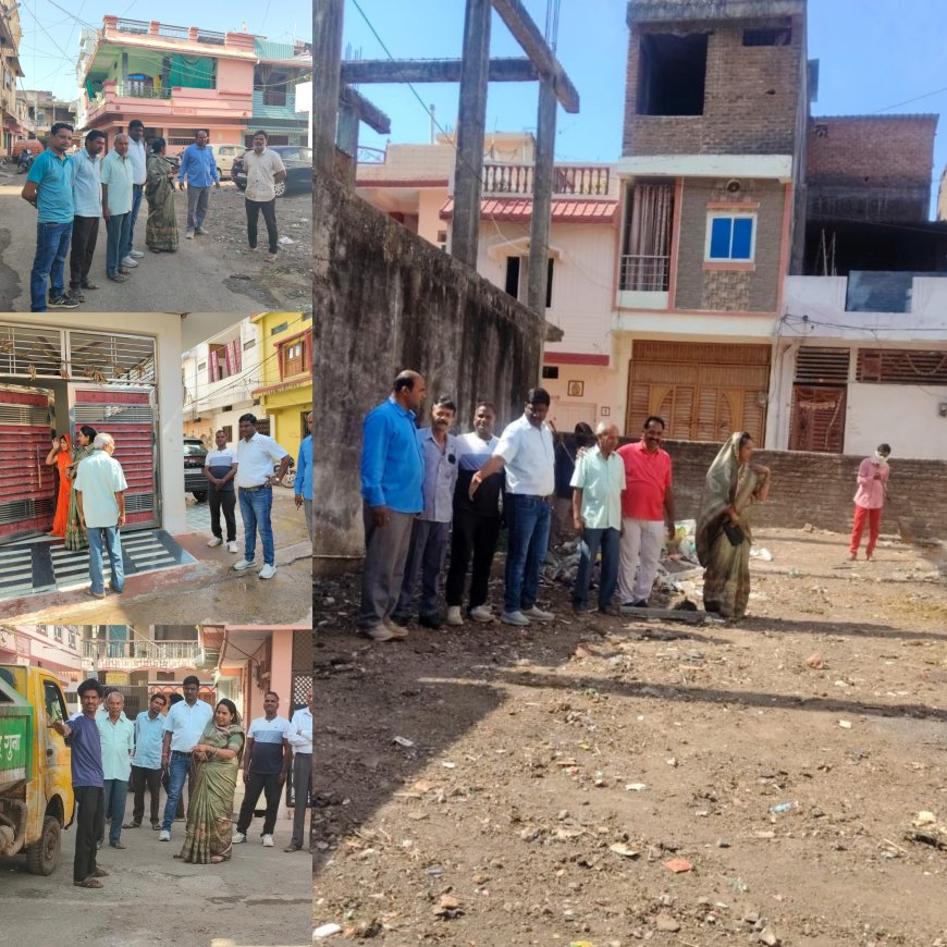 जनता के दरवाजे पहुँची जनप्रतिनिधि: वार्ड 03 में पार्षद का घर-घर जनसंपर्क, समस्याओं के समाधान का दिया भरोसा