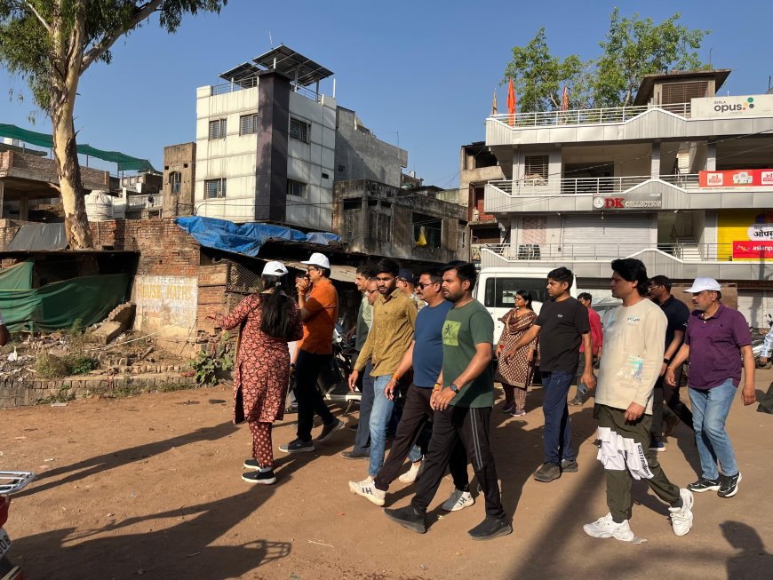 गुनिया नदी को बचाने निकली जागरूकता की लहर: कलेक्टर किशोर कुमार कन्याल के साथ शहर ने लिया स्वच्छता का संकल्प