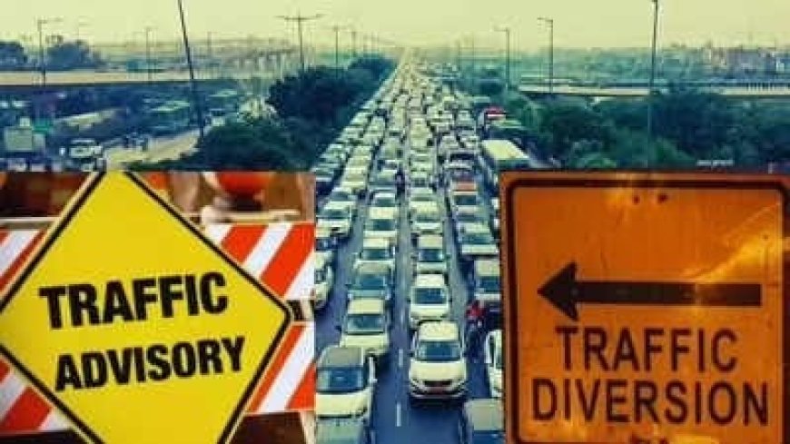 अक्षय तृतीया पर ट्रैफिक सख्त: 20 से ज्यादा पॉइंट्स पर डायवर्जन, रात 12 बजे तक नो-एंट्री