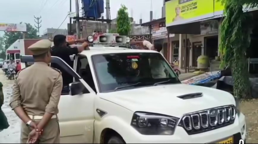 ललितपुर में ट्रैफिक पुलिस का सख्त अभियान: मॉडिफाइड साइलेंसर और प्रेशर हॉर्न पर कार्रवाई