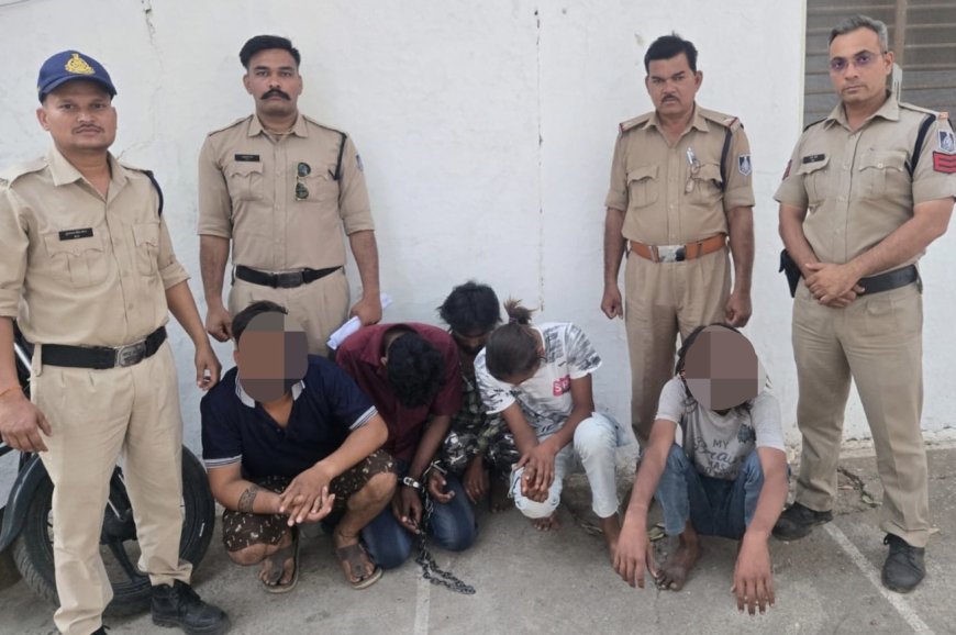 जेल जाने से पहले रची थी 8 लाख के गुटखे की लूट