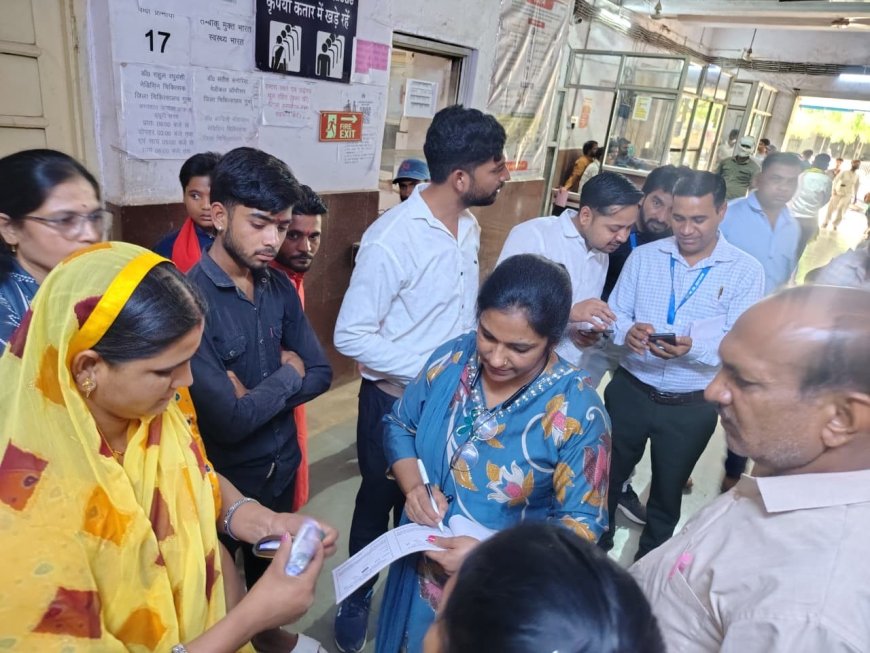 अस्पताल में तंबाकू खाने वाले 19 लोगों पर 21 हजार का जुर्माना