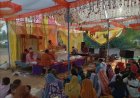 नदीगांव में श्रीमद् भागवत कथा का छठा दिन: रुक्मणी विवाह और रास पंचाध्यायी का हुआ भावपूर्ण वर्णन