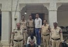 घर के बाड़े में हो रही गांजे की खेती का भंडाफोड़, आरोपी गिरफ्तार