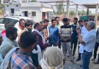 गेहूं खरीदी केंद्र पर अचानक पहुंचे कमिश्नर