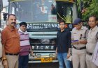 यात्री बसों के विरुद्ध परिवहन विभाग की बड़ी कार्रवाई