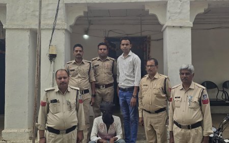 घर के बाड़े में हो रही गांजे की खेती का भंडाफोड़, आरोपी गिरफ्तार