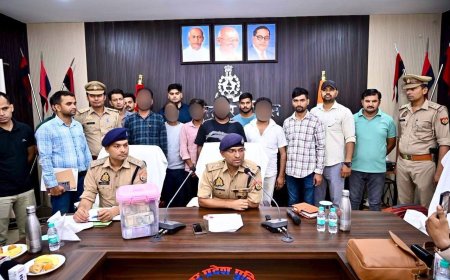 ललितपुर में अवैध शराब फैक्ट्री का भंडाफोड़, 5 अंतरराज्यीय आरोपी गिरफ्तार