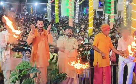 अयोध्या की तरह सजा भैंसाना, आज से महायज्ञ का भव्य आयोजन