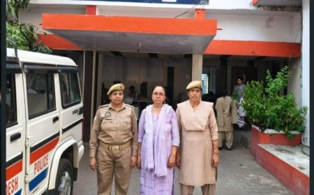 फर्जी डॉक्टर बनकर नौकरी करने वाली 25 हजार की इनामिया महिला गिरफ्तार