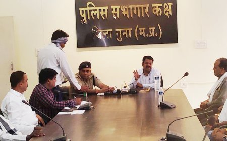 गुना पुलिस ने बुलाई बस ऑपरेटर्स की 'क्लास'