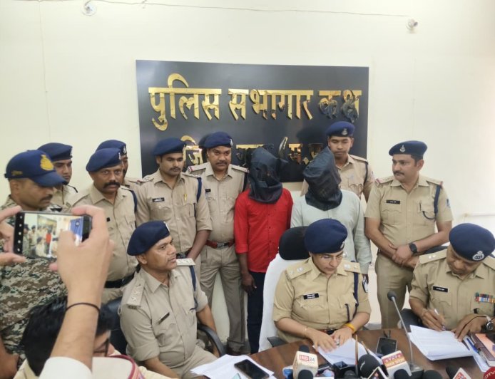 गुना में बुजुर्ग दंपति से डकैती का खुलासा, दो आरोपी गिरफ्तार