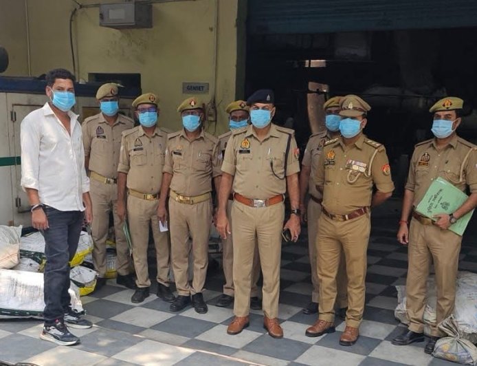 “ऑपरेशन दहन” के तहत ललितपुर पुलिस ने नष्ट किए 1.10 करोड़ रुपये के मादक पदार्थ