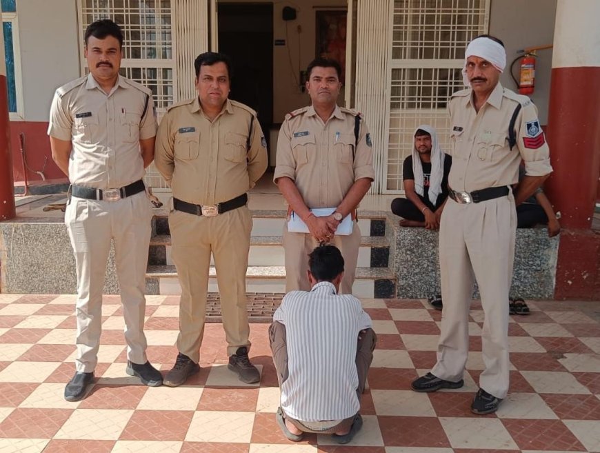 शूटर को पिस्टल सप्लाई करने वाला आरोपी शिवपुरी से गिरफ्तार