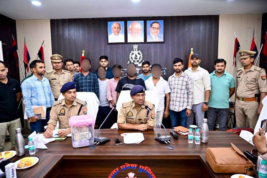 ललितपुर में अवैध शराब फैक्ट्री का भंडाफोड़, 5 अंतरराज्यीय आरोपी गिरफ्तार