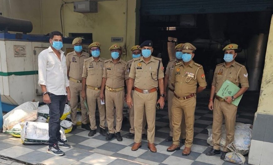 “ऑपरेशन दहन” के तहत ललितपुर पुलिस ने नष्ट किए 1.10 करोड़ रुपये के मादक पदार्थ