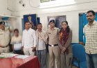 जीआरपी को स्टेशन पर मिला रोता हुआ मासूम, परिजनों से मिलाया