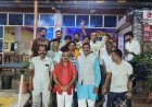 म्याना में अल्प प्रवास पर पहुंचे नव निर्वाचित राज्यसभा सांसद महेश केवट