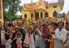 सकतपुर रोड पर लक्ष्मीनारायण प्राण प्रतिष्ठा महोत्सव शुरू, भव्य कलश यात्रा के साथ हुआ शुभारंभ