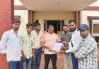 तेज रफ्तार बस ने गाय को टक्कर मारी, 300 मीटर तक घसीटा