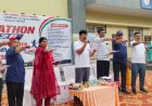 565 धावकों ने लगाई नशामुक्ति की दौड़, कलेक्टर ने दिलाई शपथ