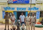 आरोन पुलिस ने बाइक चोरी का किया खुलासा, दो शातिर चोर गिरफ्तार