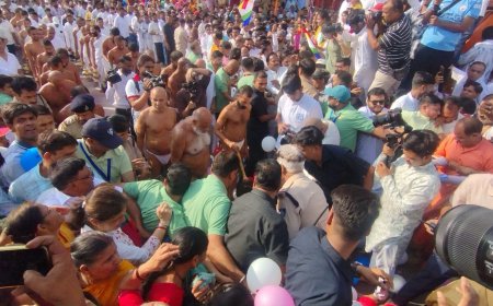 गुना में जमकर मना मुनिश्री के आगमन का उत्सव