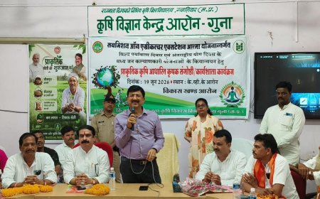 कलेक्टर बोले-'विकसित भारत-2047' के लिए प्राकृतिक खेती जरूरी
