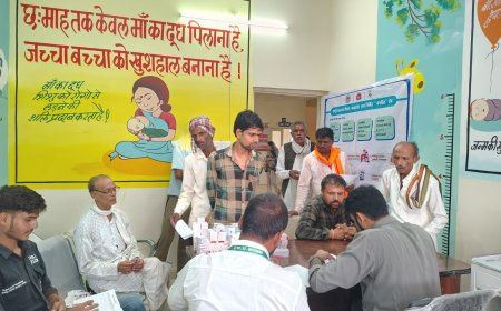 स्वास्थ्य केंद्र में 35 लोगों ने ली नशा मुक्ति की शपथ