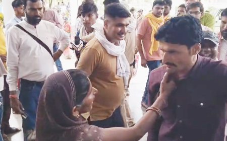 गुना कलेक्ट्रेट में हाईवोल्टेज ड्रामा