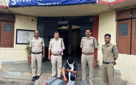 मोबाइल टावर बैटरी चोरी का अंतिम आरोपी गिरफ्तार, 40 हजार रुपये की 8 बैटरियां बरामद